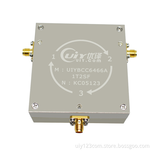 L Band 1.0~2.0GHz RF Broadband Coaxial Circulator 100W IL 0.6dB